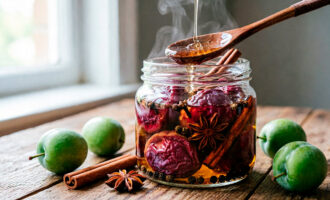 Маринованные сливы