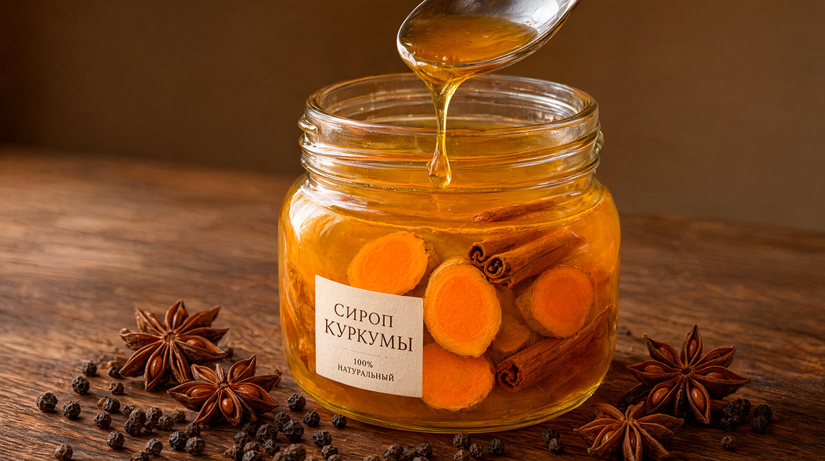 Сироп из куркумы