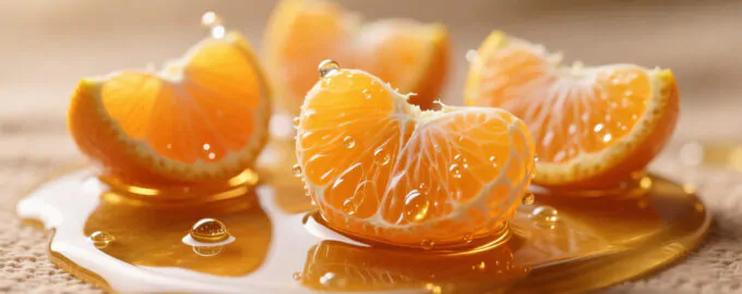 Мандариновые дольки в сиропе